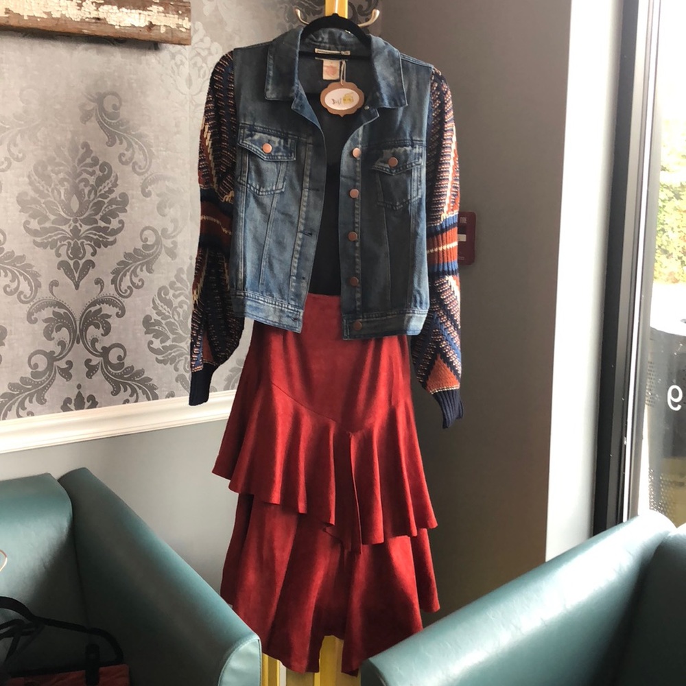 Denim Jacket with a Twist